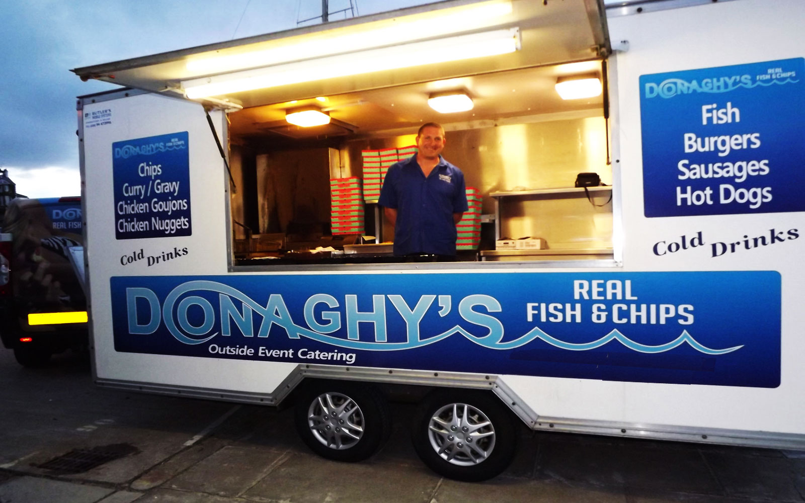 Fish & Chip Van Hire Northern Ireland