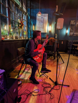 Classical guitarist Benjamin Dean 