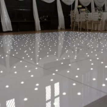 White LED Dance Floor
