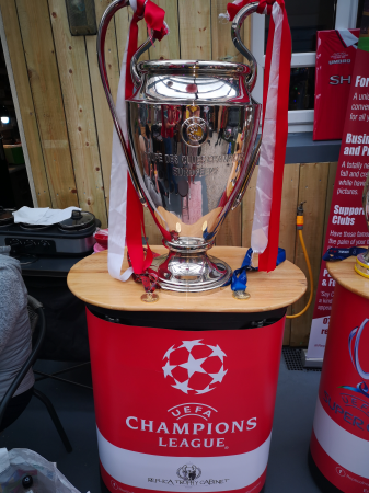 Replica Champions League trophy