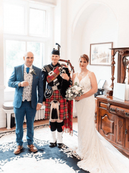 Bagpiper Marlow Buckinghamshire