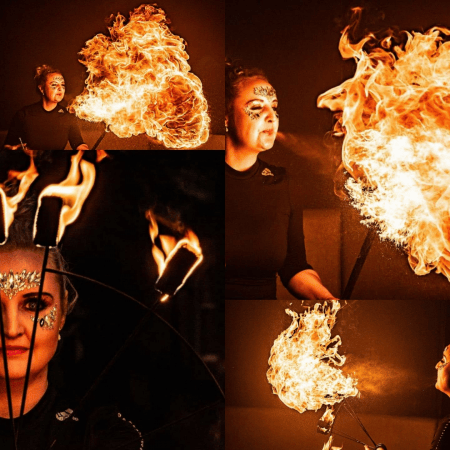 Stilt Walker, Fire Performer & LED  - Photo 11