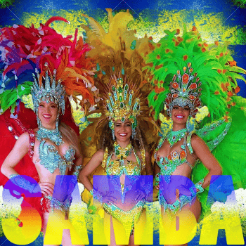 Brazilian Samba Dancers Show