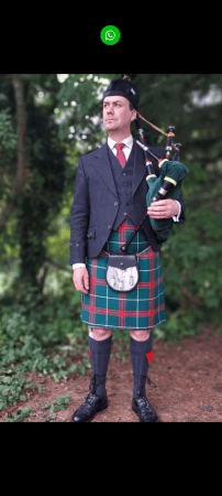 Tim Eastwood Wales Border Bagpiper - Photo 2