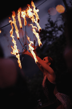 Mesmering fire breathing show - Photo 12