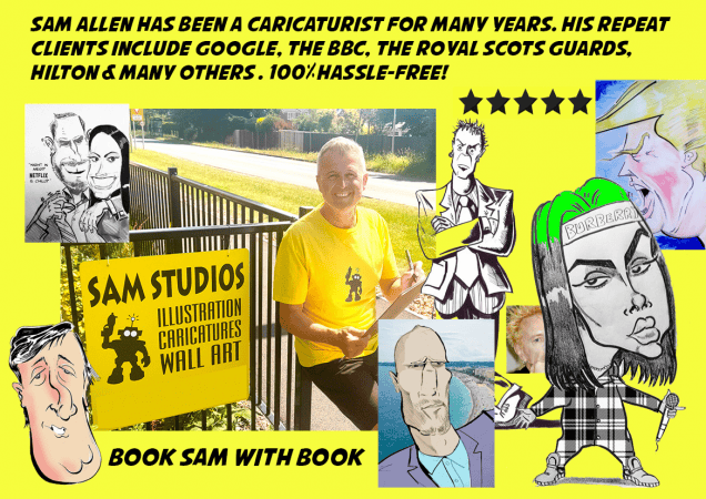 Sam Allen - Caricaturist - Photo 4