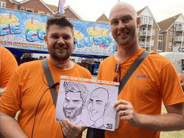 Live pen ink caricatures - Photo 9