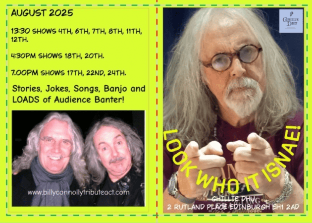 BILLY CONNOLLY TRIBUTE ACT - Photo 7