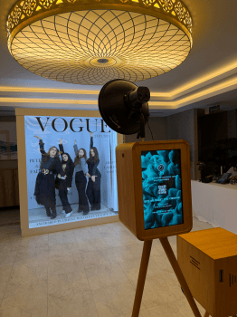 Vogue Magazine Photo Booth Hire