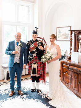Bagpiper Marlow Buckinghamshire