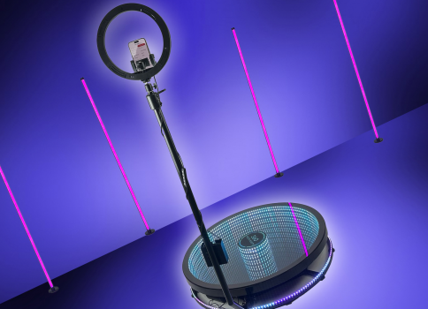 LED Infinity 360 Photo Booth