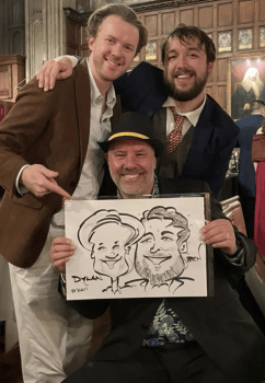 Sean Savage - Top Class  Trilby Caricaturist