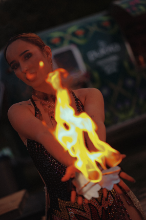 Mesmering fire breathing show - Photo 8