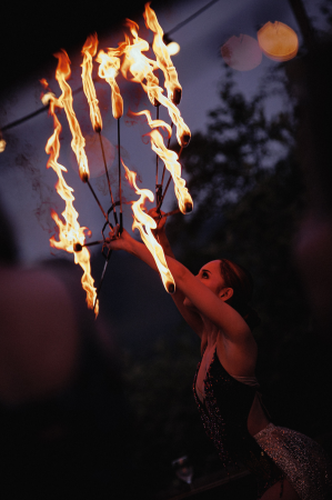 Mesmering fire breathing show - Photo 12