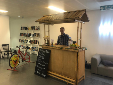 Juice bar & smoothie bike hire
