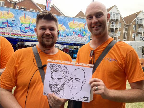 Live pen ink caricatures - Photo 9