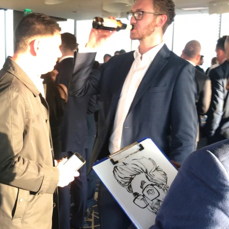 Live pen ink caricatures - Photo 13