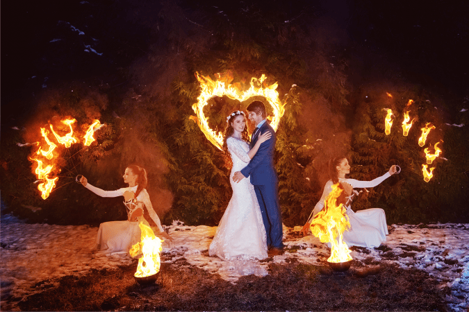 ALIATRIX | Fire and LED Wedding Photography - Photo 3