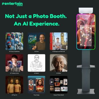 AI Photo Booth Hire | Rentertain