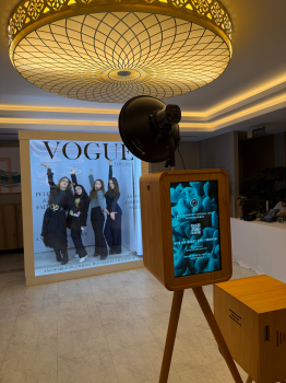 Vogue Magazine Photo Booth Hire